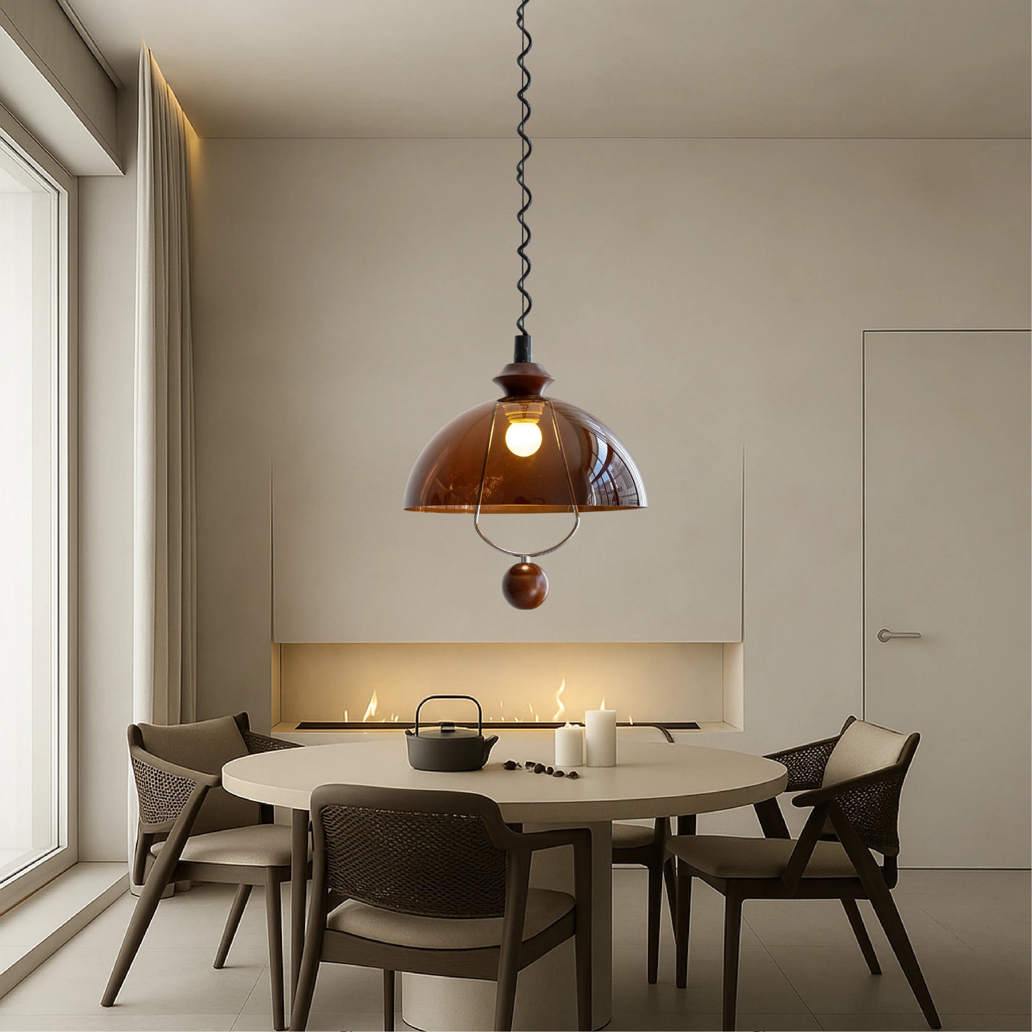 Thaloura Antique Hanging Lamp