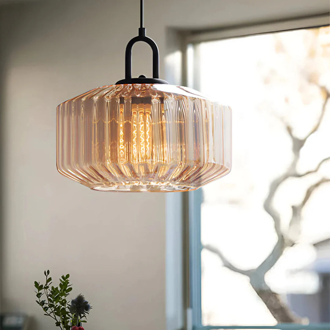 Mireta Retro Colored Glass Pendant Lamp