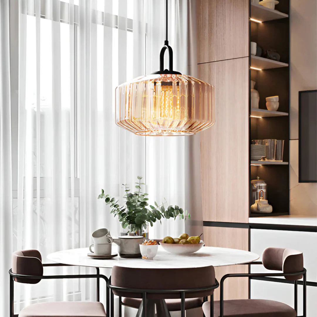 Mireta Retro Colored Glass Pendant Lamp