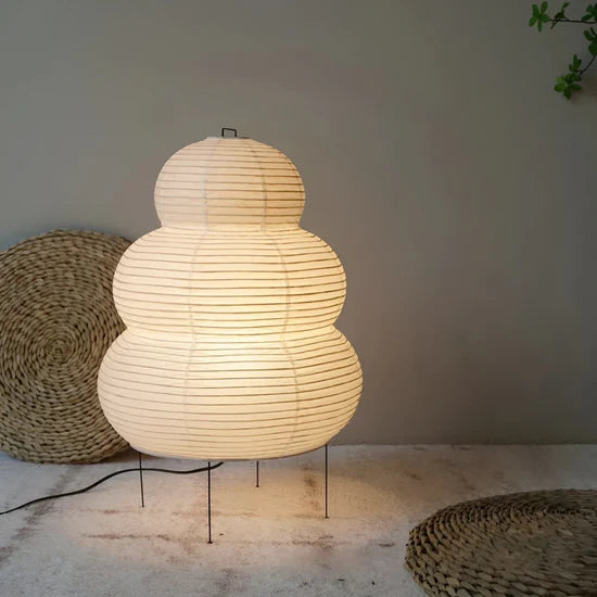 Jovis Japanese Rice Paper Floor Lamp