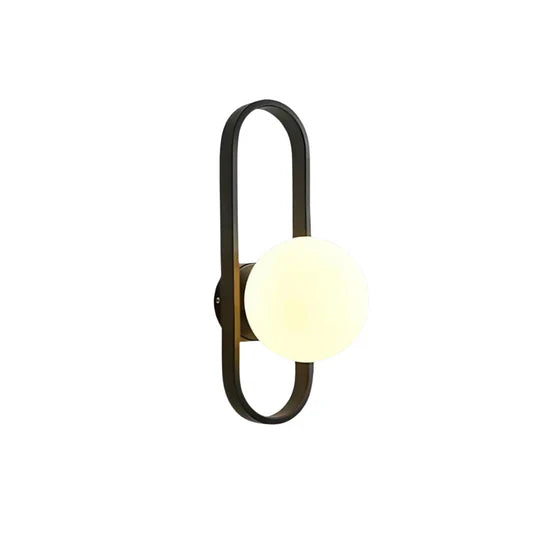 Ajax Luxury Glass Wall Lamp Indoor