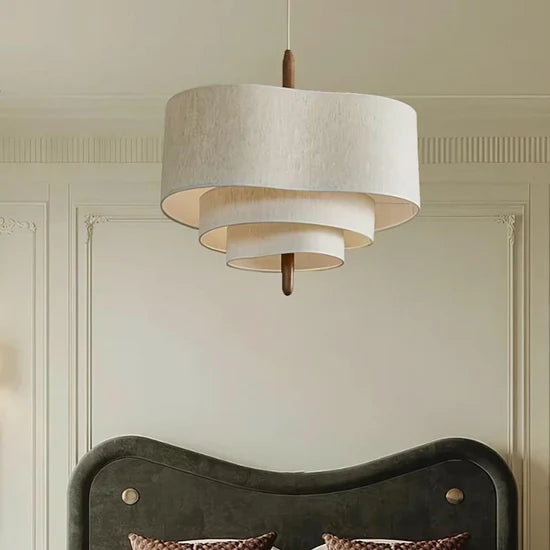 Floressa Elegant Fabric Chandelier for Cozy Lighting