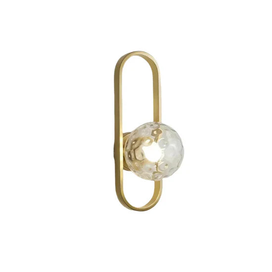 Ajax Luxury Glass Wall Lamp Indoor