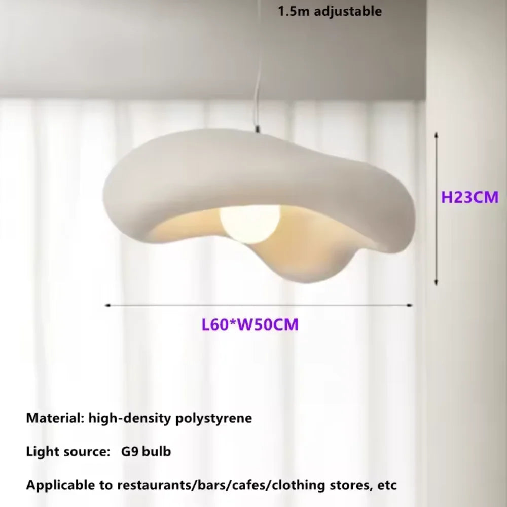 Melistara Wabi Sabi Nordic LED Pendant Lamp for Bedroom, Dining Table, and Café