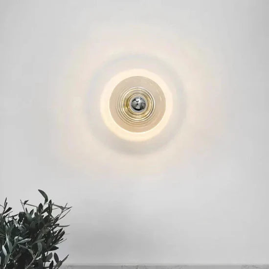 Simo Vintage Glass Wall Lamp