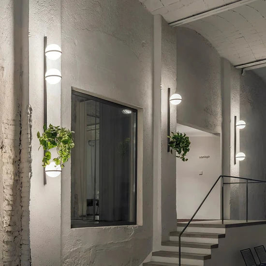 Zirro Luxury LED Outdoor Wall Lamp