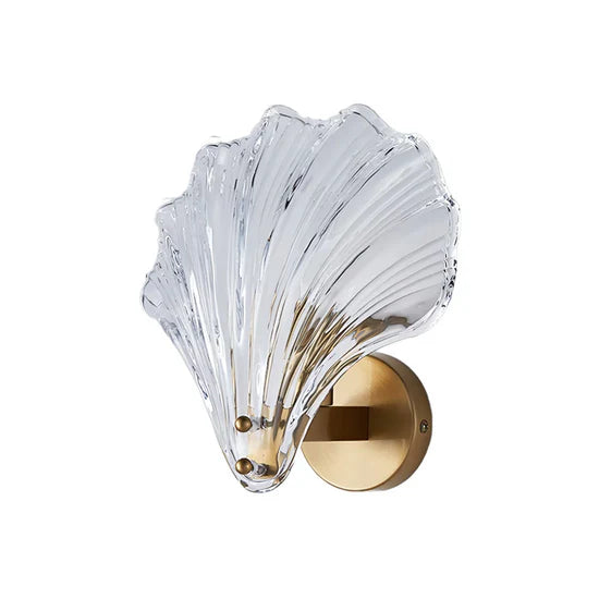 Novaen Glass Shell Wall Lamp