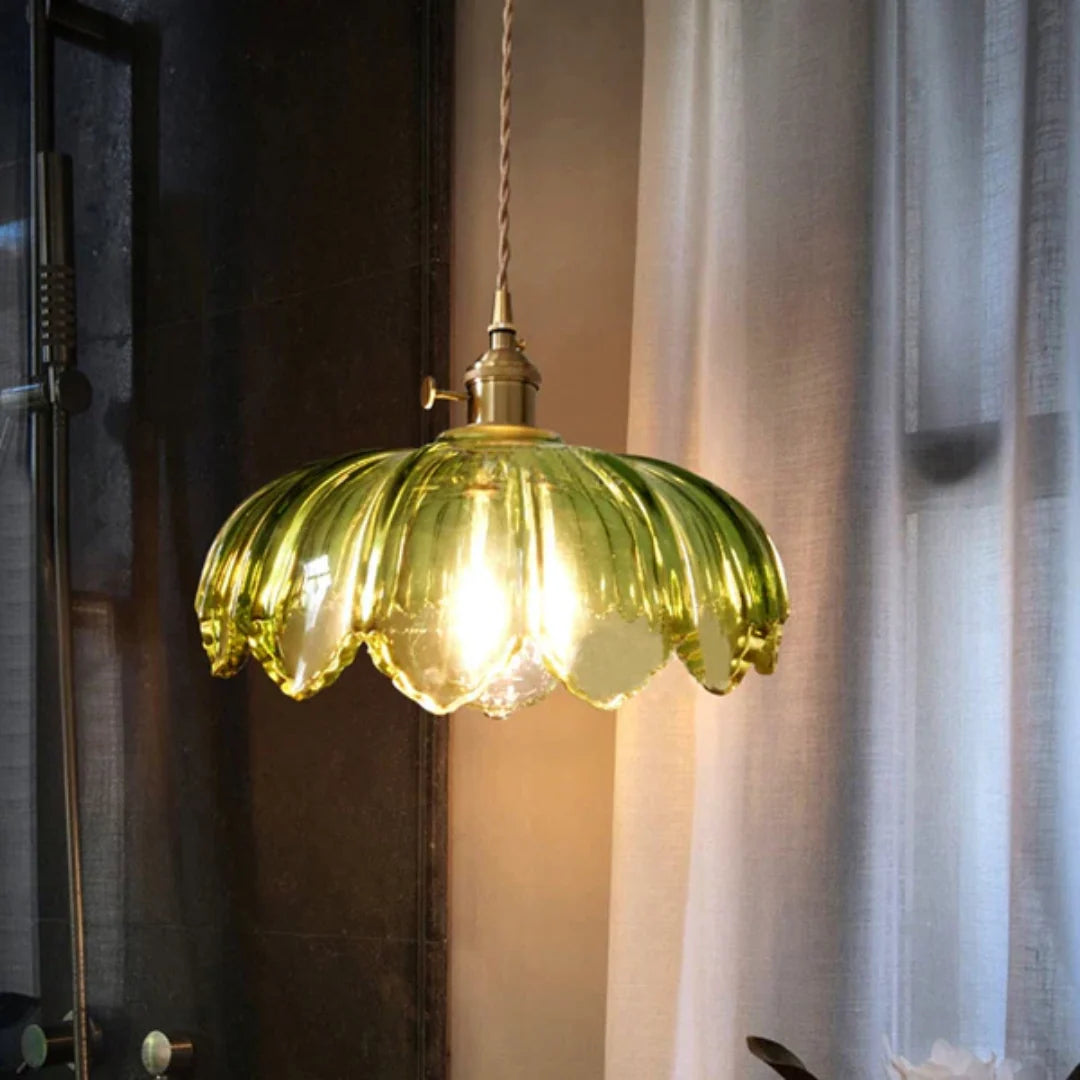 Xyvora Vintage Glass Pendant Lamp