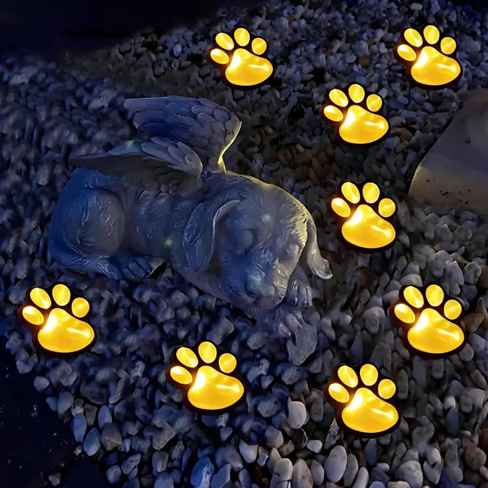 Dog Print Garden Light (3pcs)
