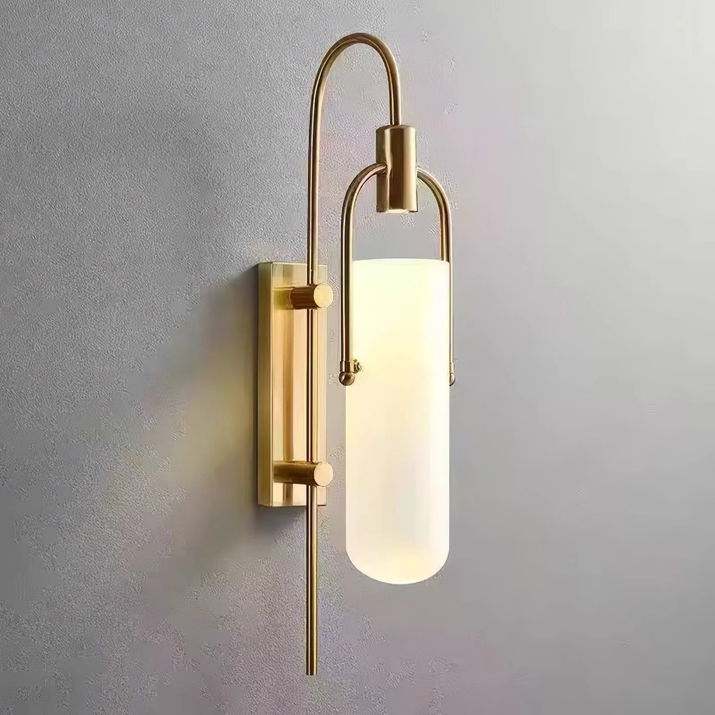 Orana Industrial Glass Wall Lamp