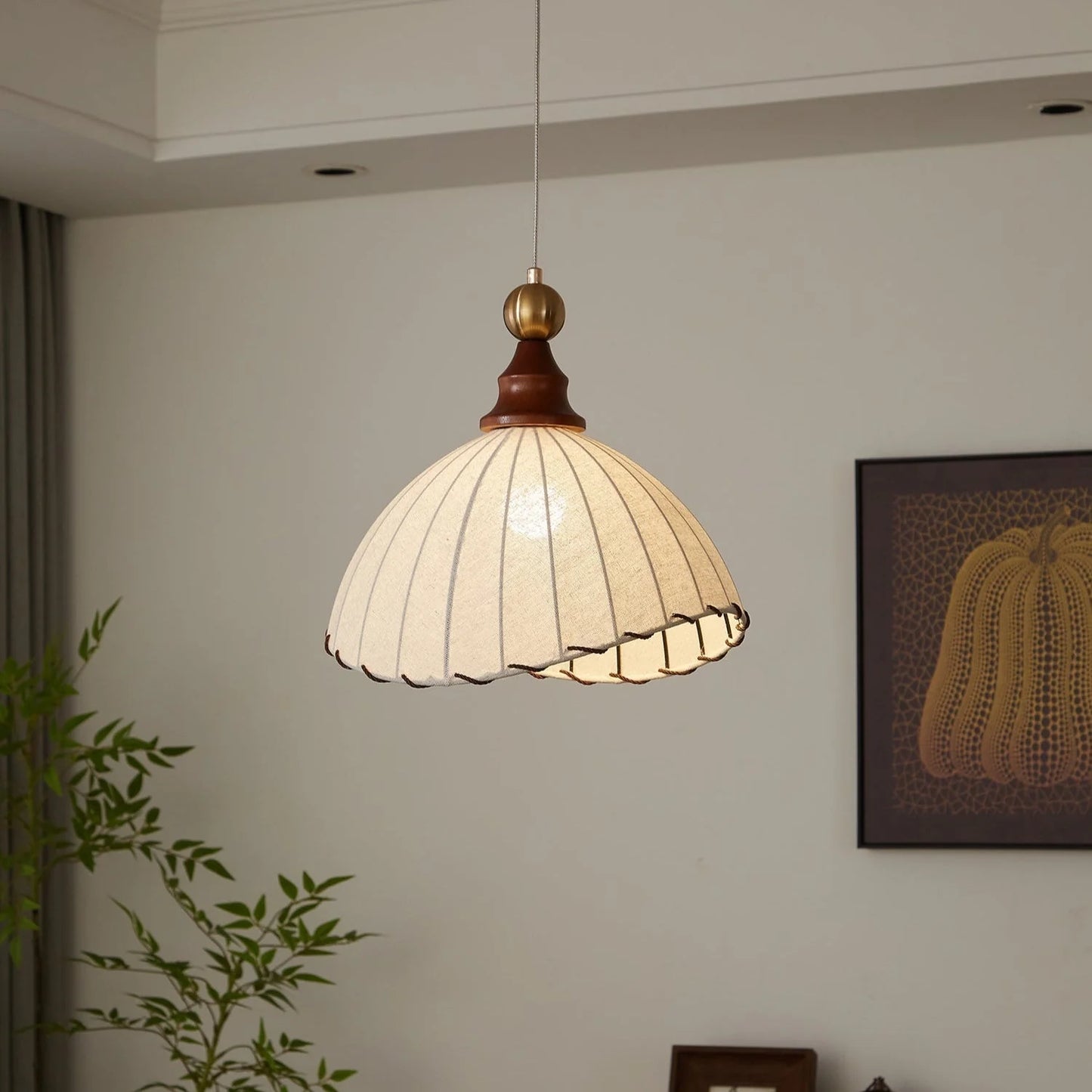 Velona Modern Fabric Pendant Lamp