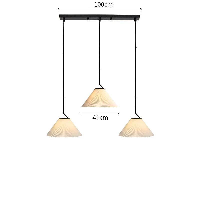 Soralia Scandinavian Pendant Lamp with Folded Design
