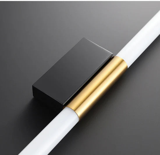 Veralyn Modern Gold-Colored LED Wall Lamp Rod Shape