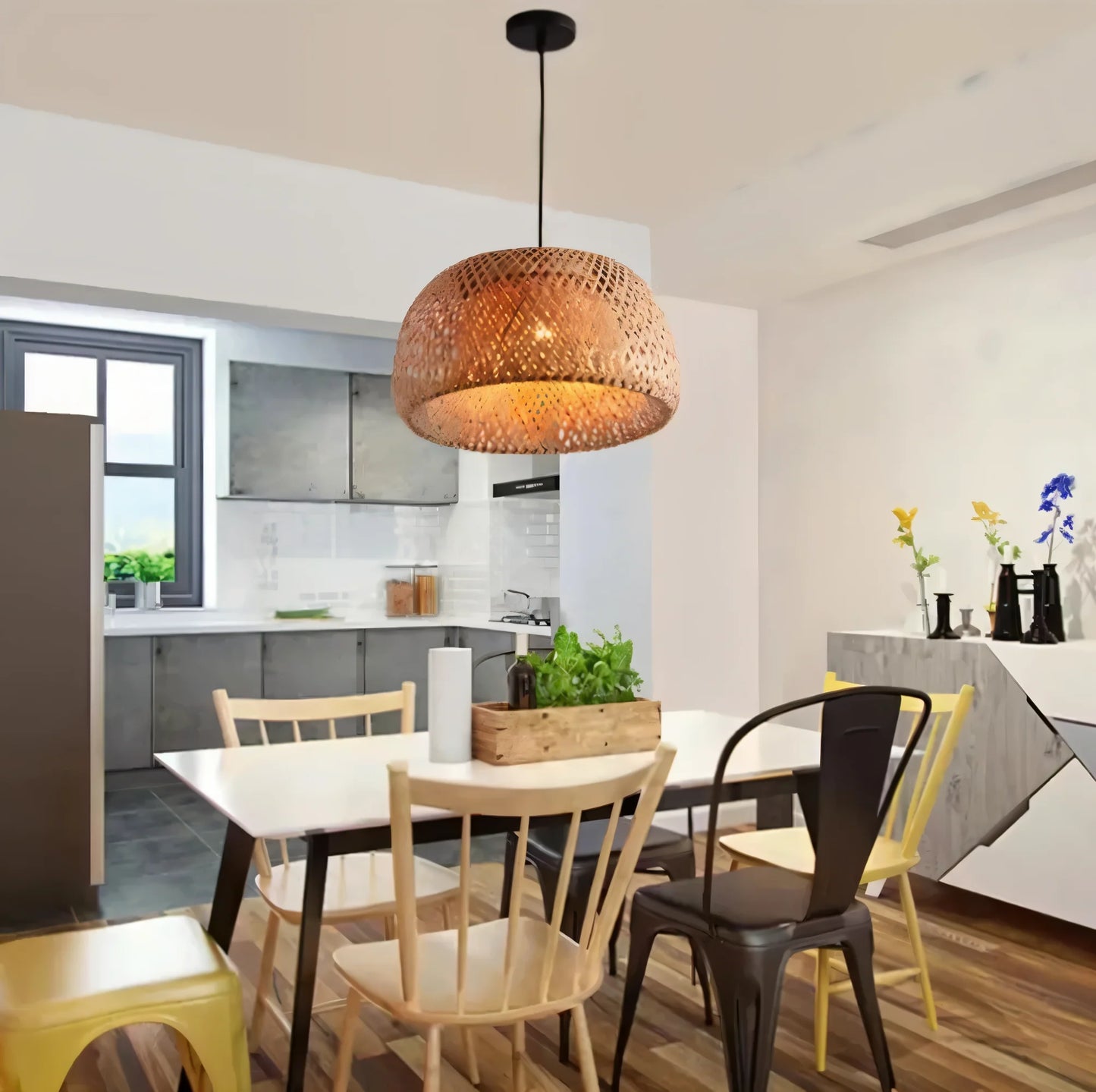 Florentis Aesthetic Wicker Pendant Lamp