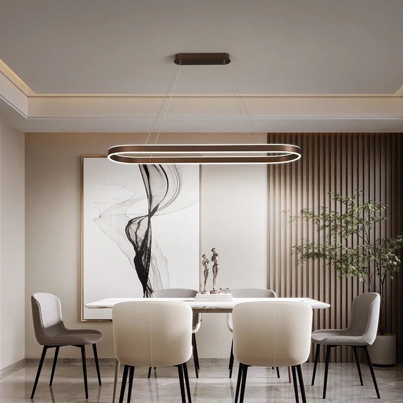 Tressa Kitchen Pendant Lamp Rose Gold