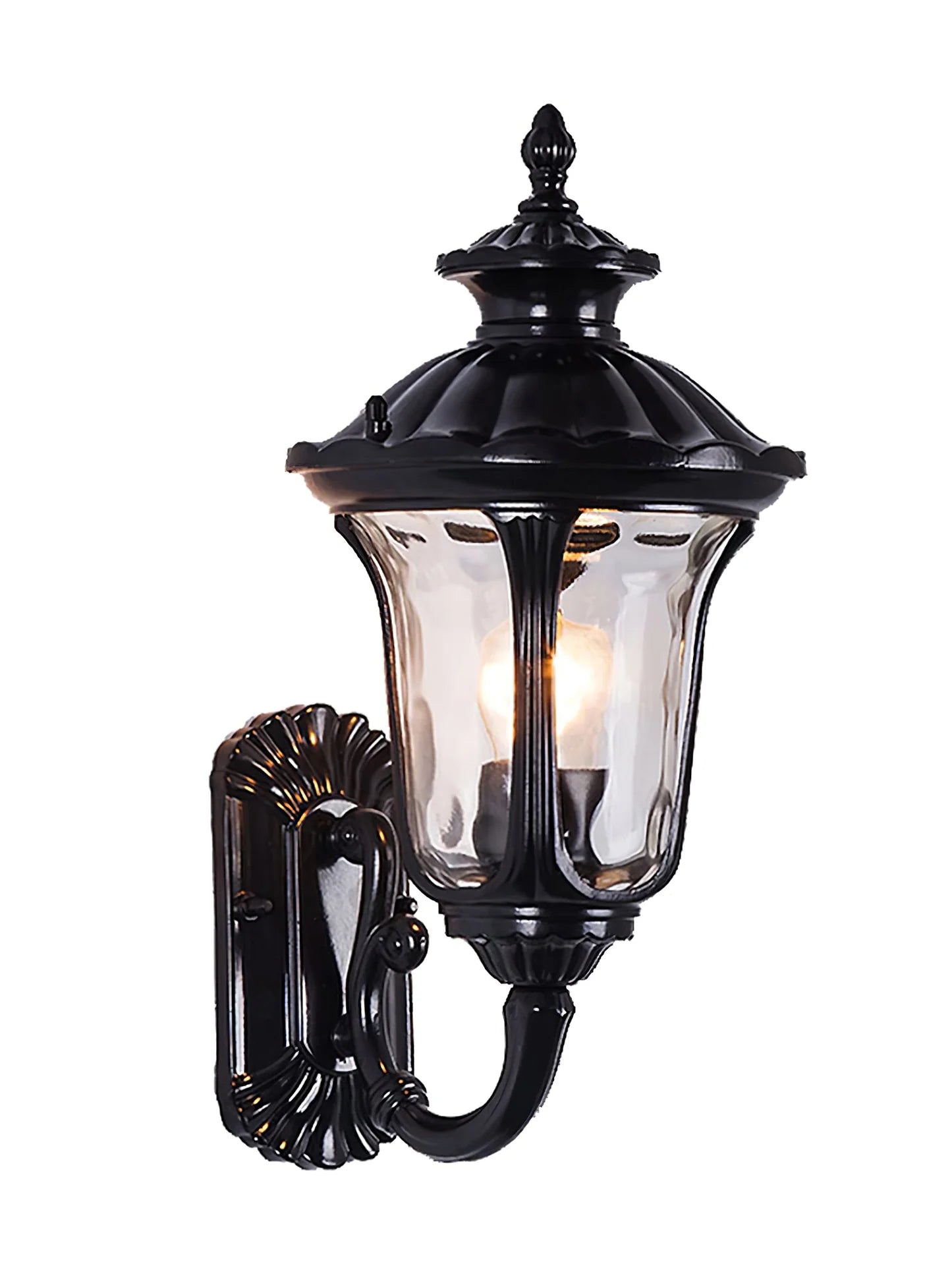 Verenia Retro Glass Outdoor Wall Lamp