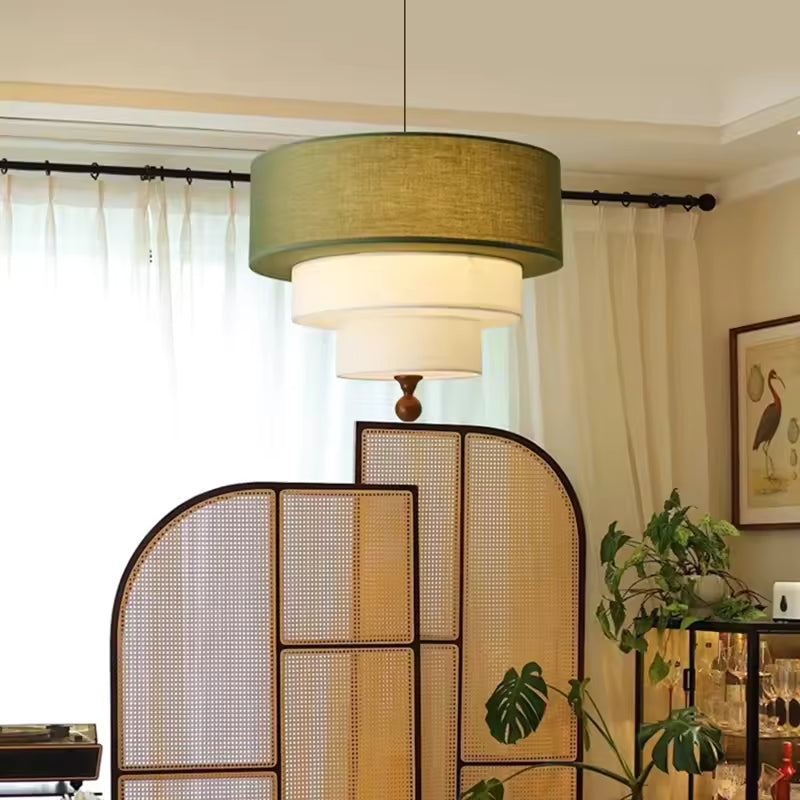 Elaranea Hanging lamps made of cloth