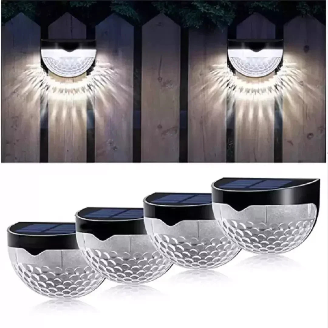 Solar Outdoor Wall Lamp (Set of 2)