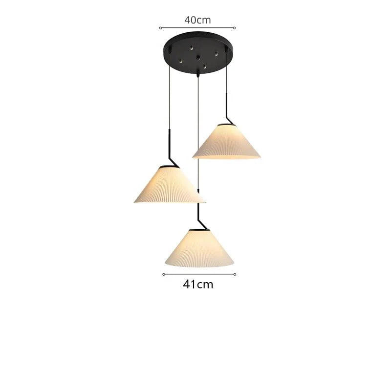 Soralia Scandinavian Pendant Lamp with Folded Design