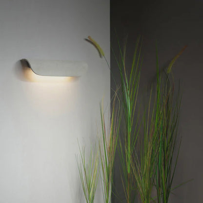 Astoria Modern Curved Outdoor Wall Lamp
