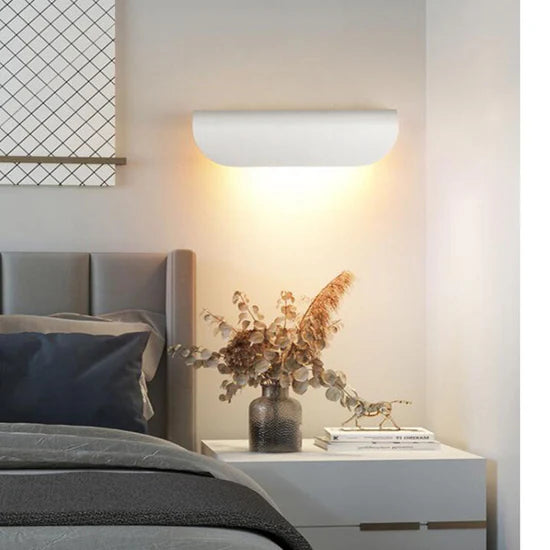 Astoria Modern Curved Outdoor Wall Lamp