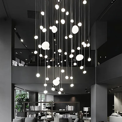 Auralyne Glass Pebble Pendant Lamp