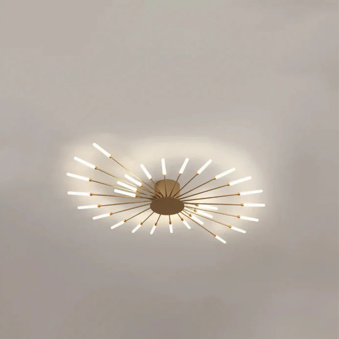 Spiral Luxury LED Ceiling Lamp | Stylish Ceiling Light for Living Room