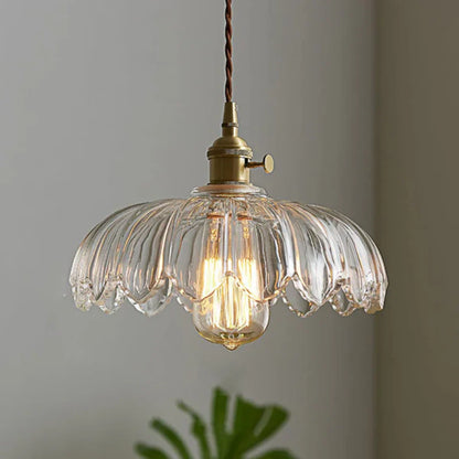 Xyvora Vintage Glass Pendant Lamp