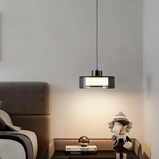 Zephyrella Italian Glass Pendant Lamp in Elegant Design