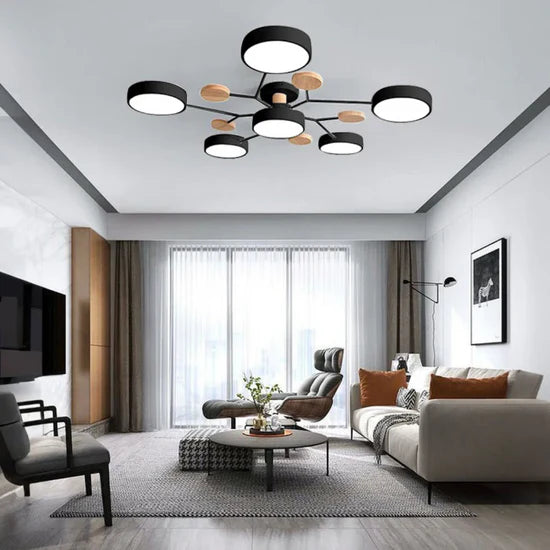 Clio Modern Round LED Ceiling Lamp