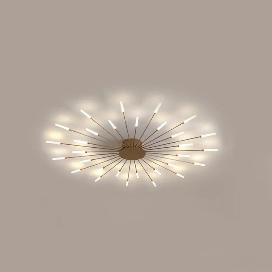 Spiral Luxury LED Ceiling Lamp | Stylish Ceiling Light for Living Room