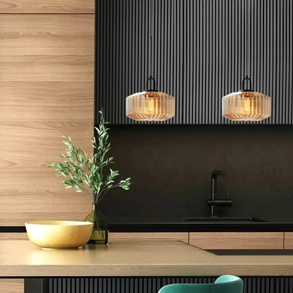Mireta Retro Colored Glass Pendant Lamp