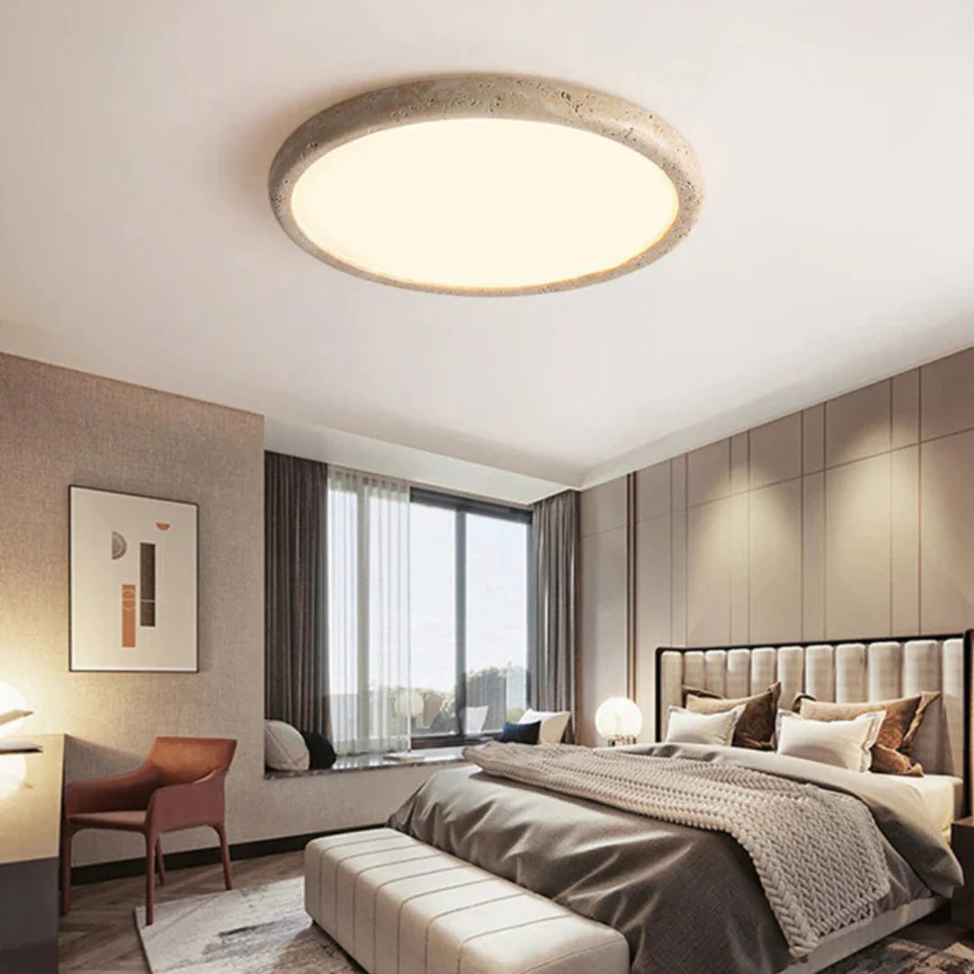 Noct Natural Stone LED Ceiling Lamp
