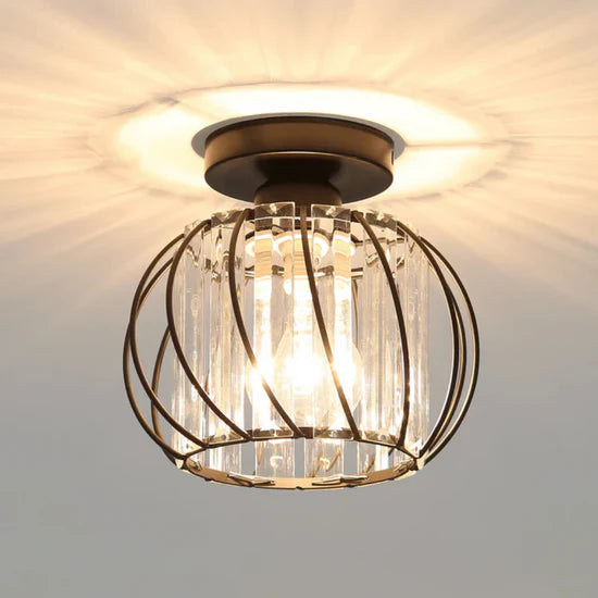 Panacea Modern Glass Ceiling Lamp