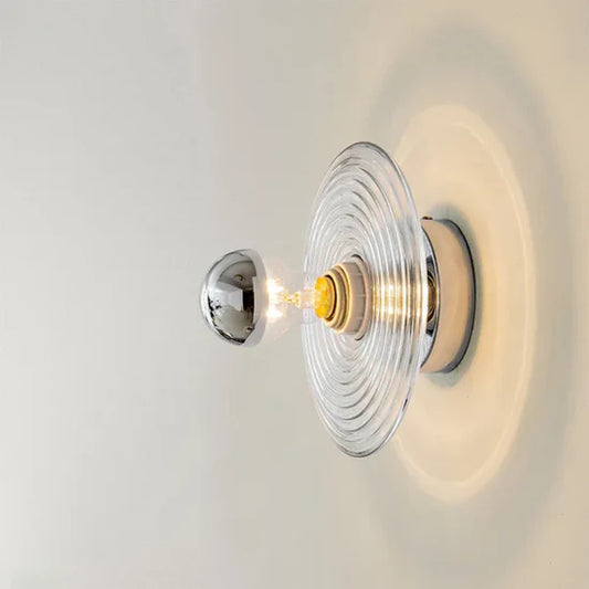 Simo Vintage Glass Wall Lamp