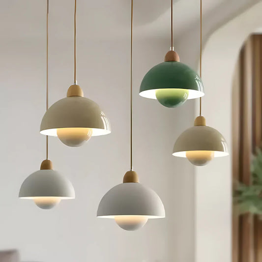 Amarelia Rustic Wooden Pendant Lamp for a Warm, Atmospheric Look