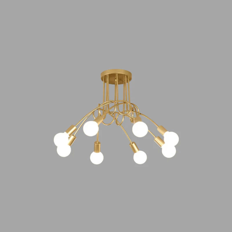 Aventra Vintage LED Ceiling Lamp in Antique Design