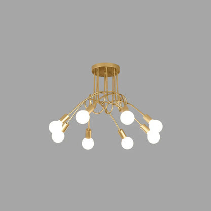 Aventra Vintage LED Ceiling Lamp in Antique Design