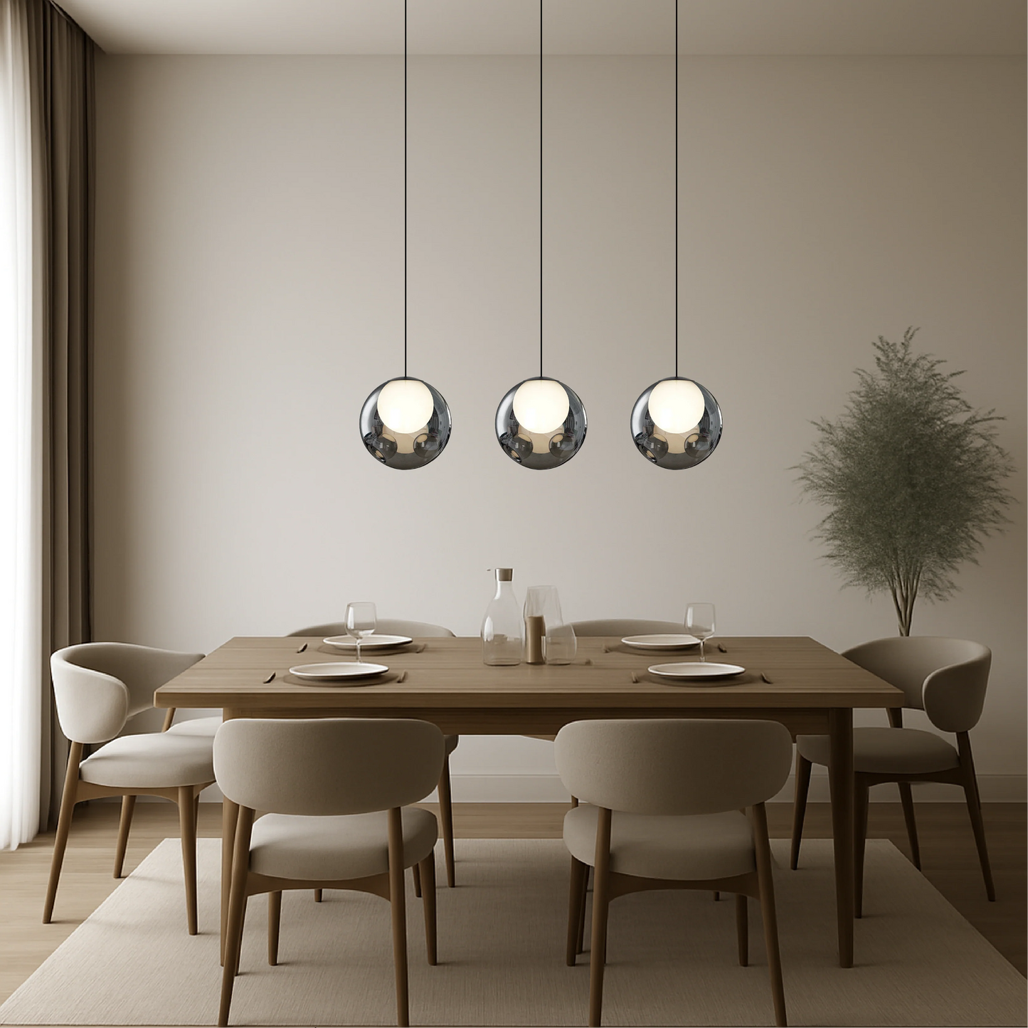 Liraessa Italian Glass Pendant Lamp