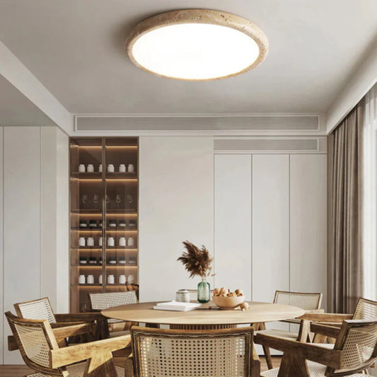 Noct Natural Stone LED Ceiling Lamp