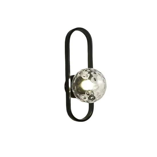 Ajax Luxury Glass Wall Lamp Indoor