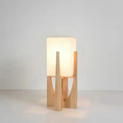 Luxora Japanese Style Floor Lamp | Wooden Table Lamp
