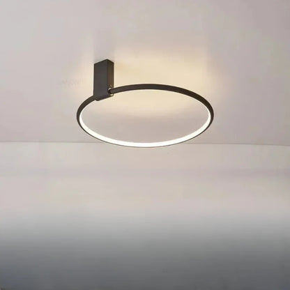 Aurenza Modern Round LED Ceiling Lamp for Living Room or Bedroom