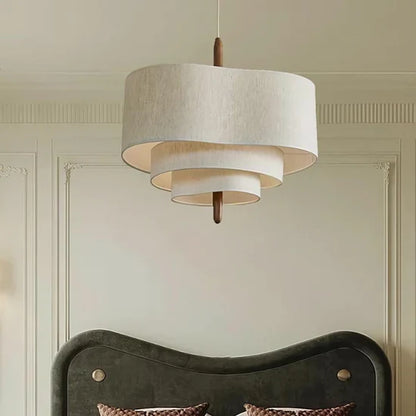 Floressa Elegant Fabric Chandelier for Cozy Lighting