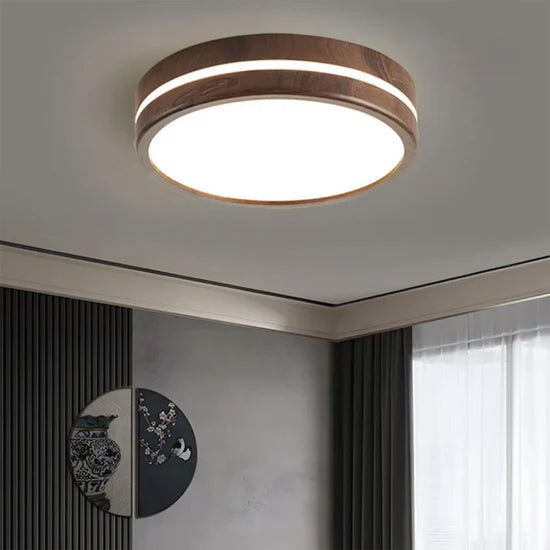 Noxu Stylish Wooden LED Ceiling Lamp