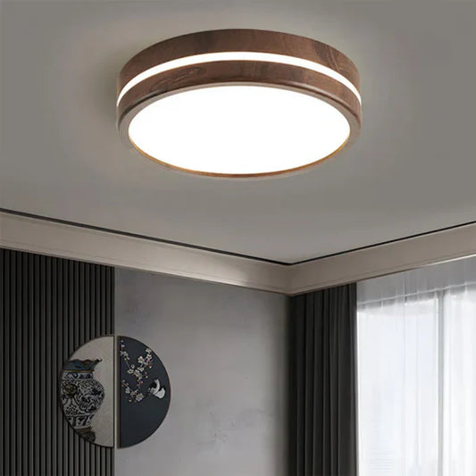 Noxu Stylish Wooden LED Ceiling Lamp