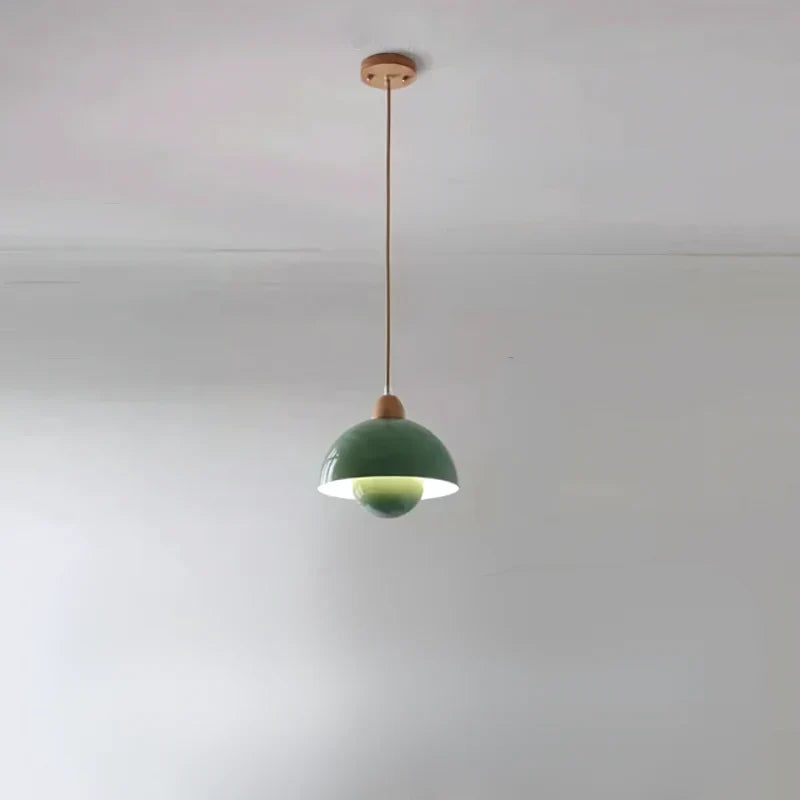 Amarelia Rustic Wooden Pendant Lamp for a Warm, Atmospheric Look