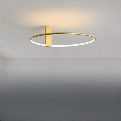Aurenza Modern Round LED Ceiling Lamp for Living Room or Bedroom