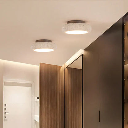 Rava Travertine Retro Ceiling Lamp