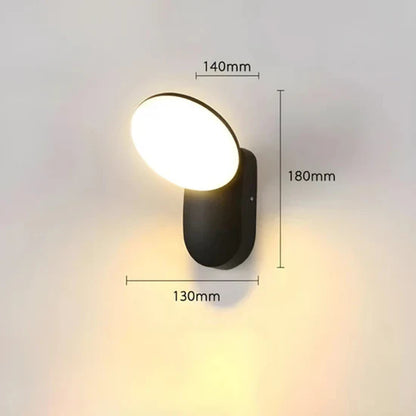 Solana LED Outdoor Lamp with Sensor